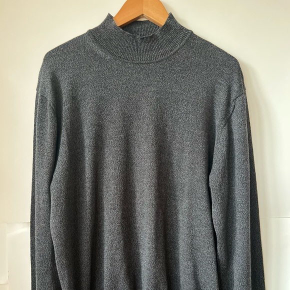 VIntage Men’s wool Alfani mockneck sweater - Picture 1 of 10